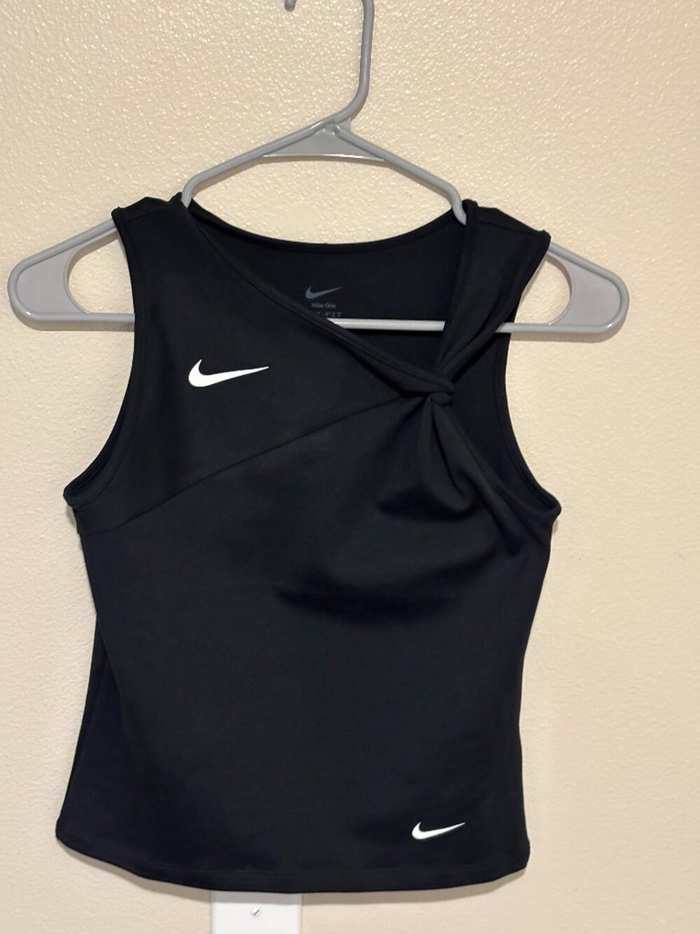 Nike One, Women's Dri-FIT Tank Top, Black, Size S